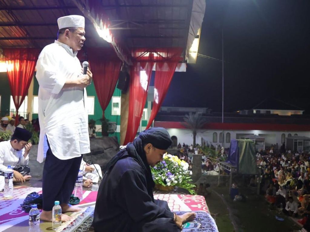 Di Tablig Akbar Manakib, Ketua DPD Bicara Pentingnya Jaga Keyakinan