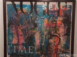 Pelukis Fitrajaya Nusananta Gelar Pameran Tunggal, Nafa Urbach Beri Apresiasi