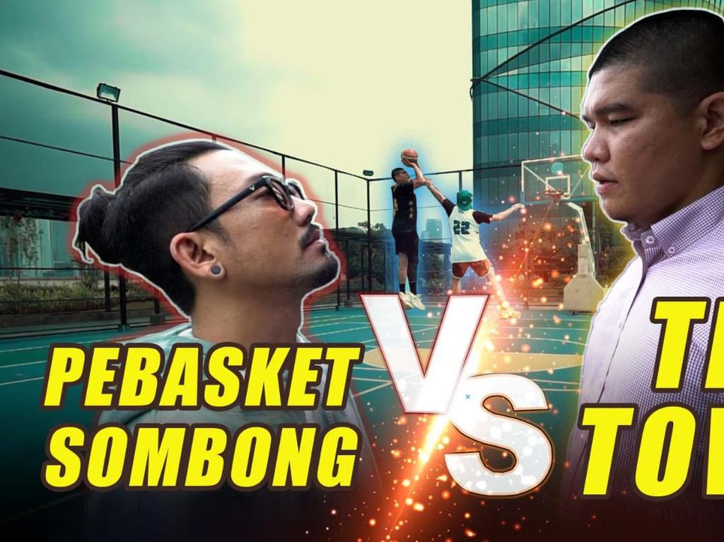 Sengit, Denny Sumargo Tanding Basket 1 On 1 dengan Pegawai Bank