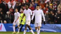 Arsenal kandas di tangan Nottingham Forest pada babak ketiga Piala FA, 10 Januari kemarin. Arsenal kalah 0-1 (Getty Images)