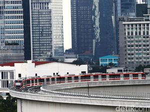 Kereta LRT Jabodebek Mulai Mondar-mandir di Pancoran, Uji Coba?
