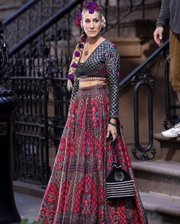 Outfit Diwali Carrie Bradshaw/