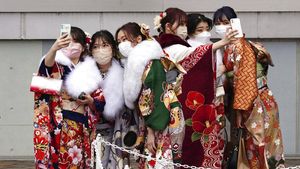 Suka Cita Gadis-gadis di Jepang Merayakan Hari Kedewasaan