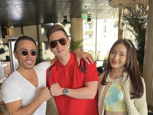 Mewahnya Liburan Verrell Bramasta di Dubai, Makan Steak Salt Bae