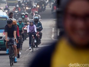 Minim Jalur Sepeda, Goweser Ikut Macet-macetan di Bandung