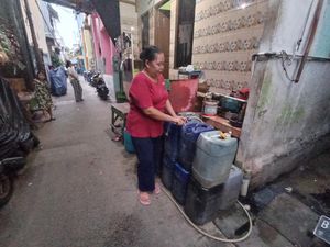 Muara Baru Krisis Air Bersih, Wagub Riza: Lapor ke Kelurahan! Muara Baru Krisis Air Bersih, Wagub Riza: Lapor ke Kelurahan!