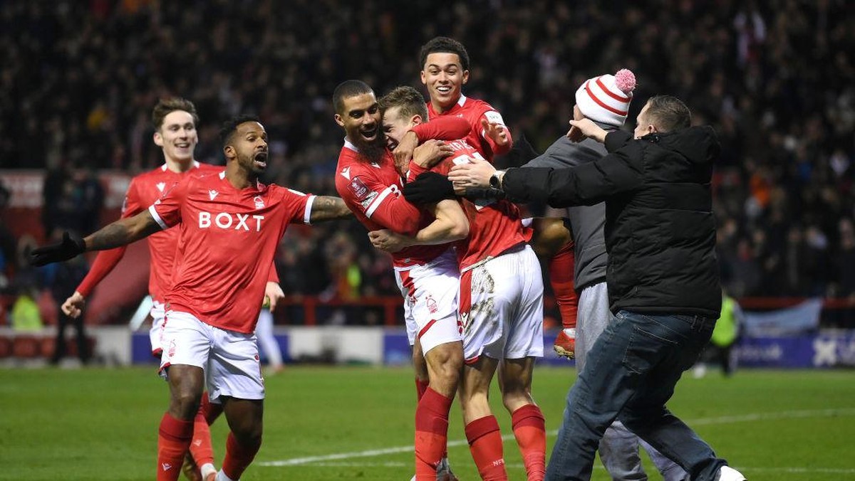 Nottingham Forest memang momok Arsenal di Piala FA (Getty Images/Laurence Griffiths)