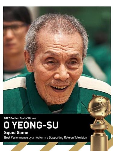 Oh Young Soo memenangkan penghargaan di Golden Globes 2022