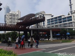 Ini Pelican Crossing Dekat JPO Karet Sudirman yang Bakal Ditutup Pemprov
