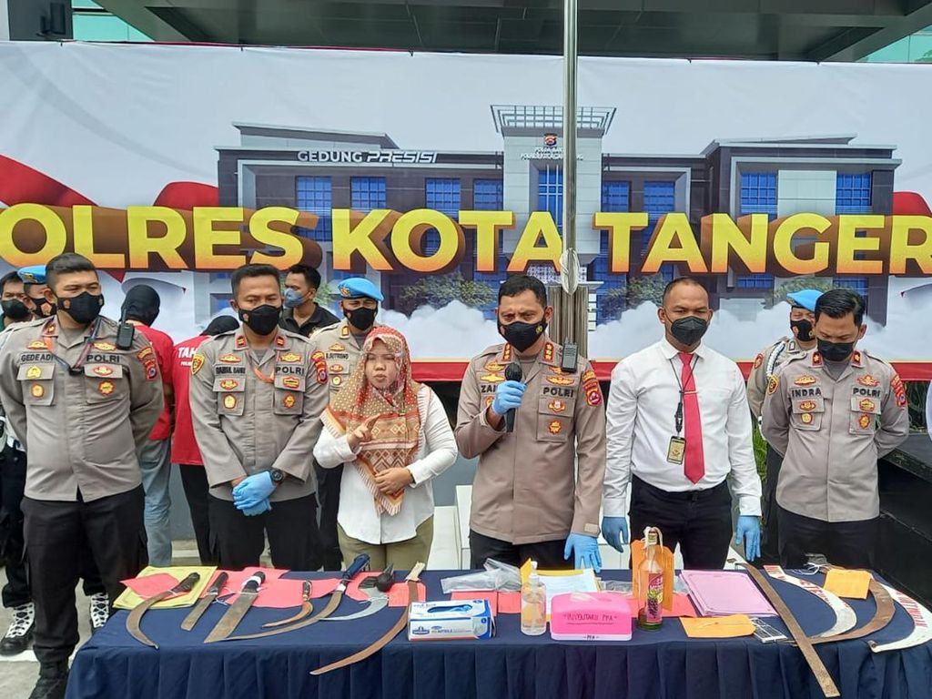 28 Anggota Gangster di Tangerang Diciduk, Kerap Tawuran Pakai Molotov