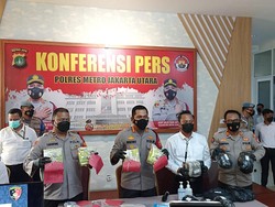 Polres Jakut Gagalkan Penyelundupan 5 Kg Sabu dalam Kemasan Teh