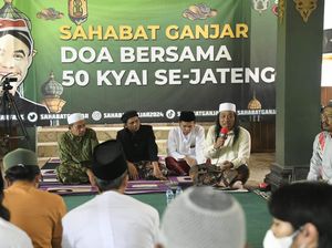 Sahabat Ganjar Gelar Doa Bersama dengan 50 Gus & Kyai di Jawa Tengah