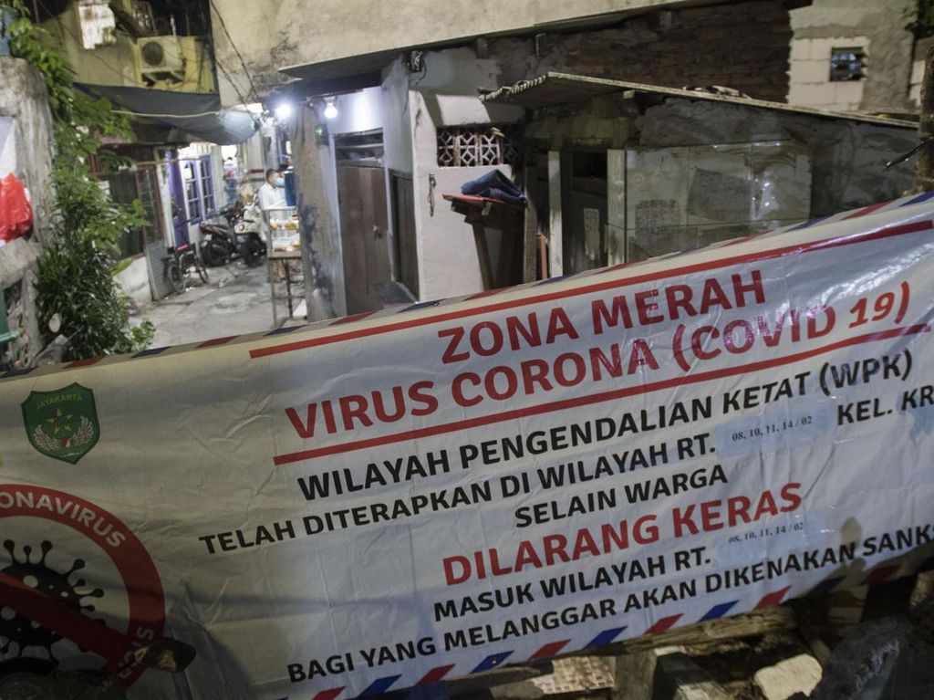 Potret Permukiman di Jakarta Barat yang Di Micro-Lockdown Gegara Omicron