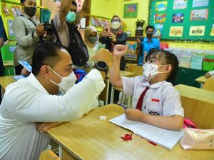 Siswa PAUD hingga SMP di Surabaya Mulai PTM 100 Persen
