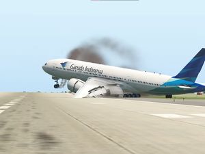 Duh! Game Flight Simulator Jadi Bahan Video Hoax Pesawat Garuda