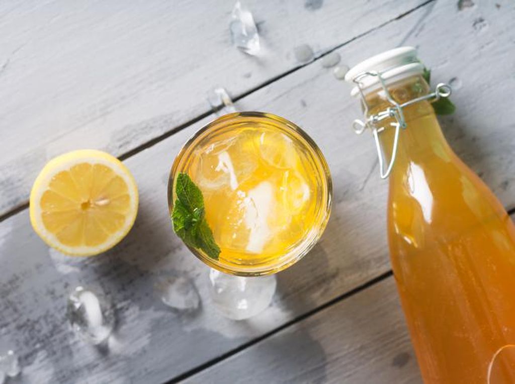 5 Fakta Teh Kombucha, Manfaat dan Hukum Mengonsumsinya 5 Fakta Teh Kombucha, Manfaat dan Hukum Mengonsumsinya