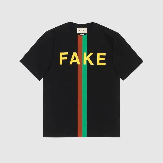Gucci 'Not Fake Gucci' tshirt/