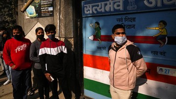 Kasus COVID-19 di India Makin Ngegas, Ini Gejala yang Dikeluhkan Pasien