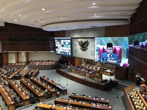 241 Anggota DPR Absen Paripurna Pembukaan Masa Sidang 2021-2022