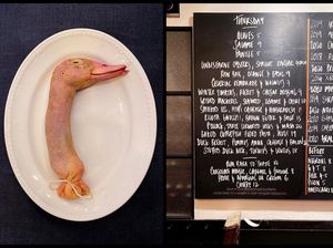 Restoran Ini Jual Leher Bebek Utuh Rp 350 Ribu, Netizen Pro Kontra! Restoran Ini Jual Leher Bebek Utuh Rp 350 Ribu, Netizen Pro Kontra!