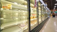 Corona Melonjak Gila-gilaan, Bahan Makanan di Supermarket AS Ludes