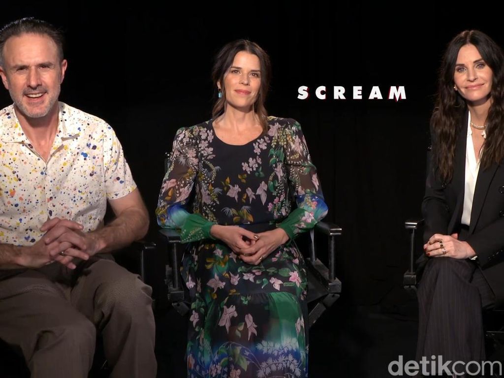 Neve Campbell-David Arquette Reunian di Film Horor Scream