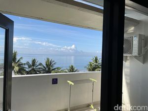 Potret Jeroan Hotel Grand Inna Samudra Beach Sukabumi