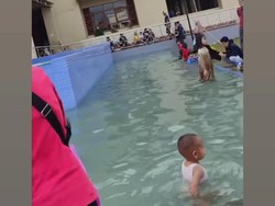 Kolam Masjid Raya Al-Jabbar Buat Renang Bocil, Masjid di Sukabumi Juga