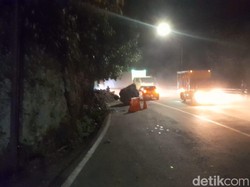 Sempat Tertutup Longsor, Lalin Cadas Pangeran Sudah Kembali Normal