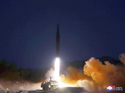 Momen Kim Jong-Un Pantau Uji Coba Rudal Hipersonik