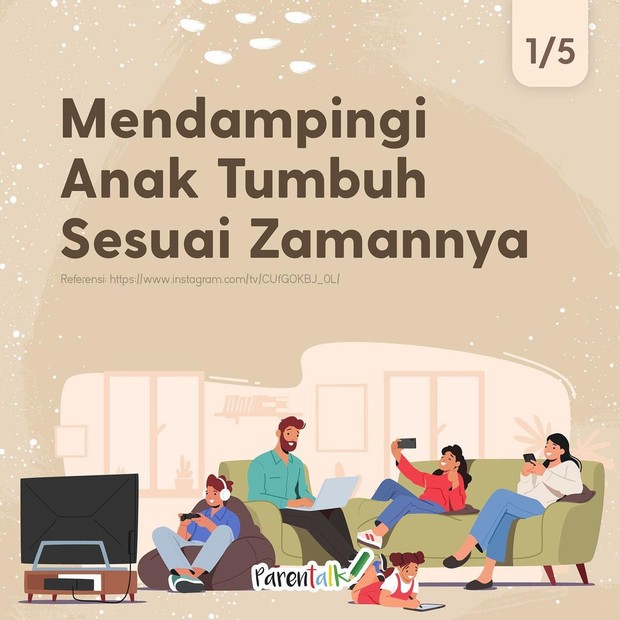 Parent talk salah satu akun parenting di instagram yang informatif