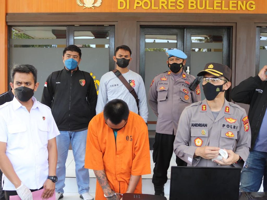Residivis Spesialis Bobol Indekos-Sekolah di Buleleng Bali Ditangkap