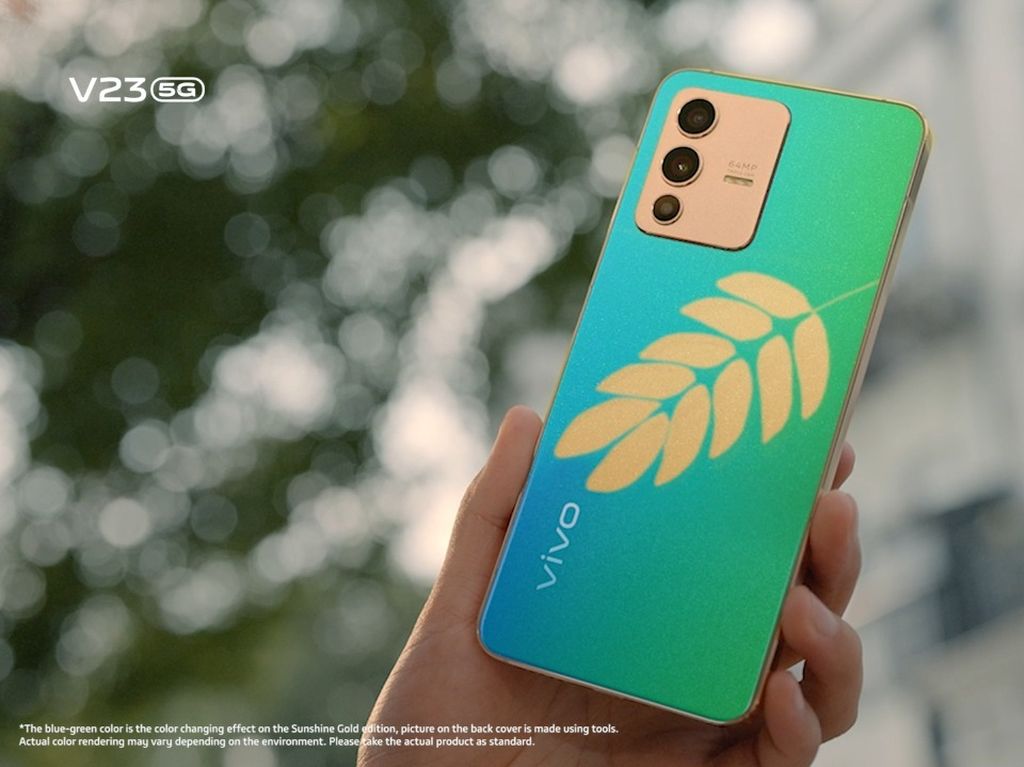 Ada Fitur Color Changing, Bodi Ponsel Vivo V23 5G Bisa Berubah Warna Ada Fitur Color Changing, Bodi Ponsel Vivo V23 5G Bisa Berubah Warna
