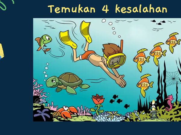 Temukan Kesalahan Gambar Ini di Bawah 10 Detik, Tes Kecerdasan Logika Kamu
