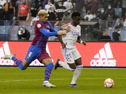 Sengit! Barcelona Vs Madrid 1-1 hingga Turun Minum