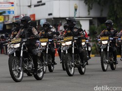 Bubarkan SOTR di Jaksel, Tim Patroli Perintis Polda Metro Dilempari Air Keras