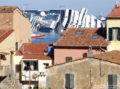 Throwback, Tenggelamnya Kapal Costa Concordia, 10 Tahun Lalu