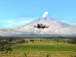 Drone IMI Bantu Polri Petakan Wilayah Terdampak Erupsi Gunung Semeru