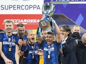 Juara Super Italia, Inter Milan Menang Dramatis Lawan Juventus