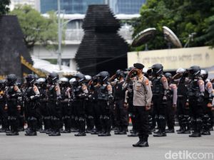 Polisi Kerahkan 5.734 Personel Kawal Munajat 212 di Monas 2 Desember