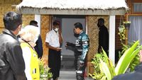 Momen Jokowi Tinjau Homestay Murah di Mandalika