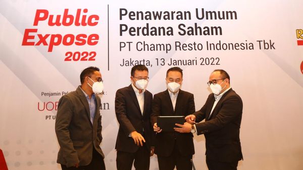 Rp 633 M jadi Incaran Champ Resto dari IPO
