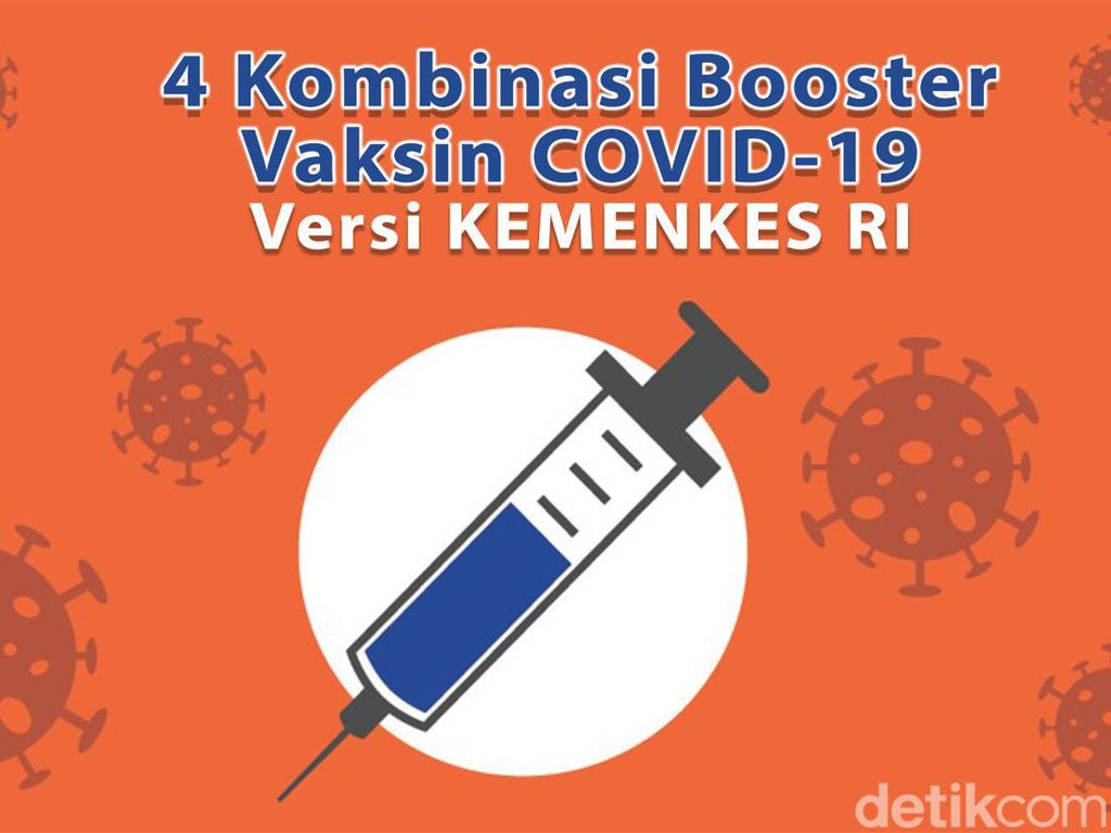 Terbaru! 4 Kombinasi Vaksin Booster COVID-19 Anjuran Kemenkes RI Terbaru! 4 Kombinasi Vaksin Booster COVID-19 Anjuran Kemenkes RI