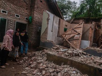 Rumah di Lebak Ini Rusak Gegara Gempa Banten