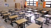 Ditutup Sementara Gegara Corona, Begini Suasana di SMPN 62 Jakarta