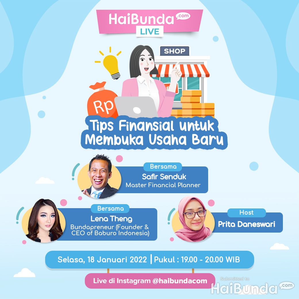 HaiBunda Live Tips Finansial Bisnis