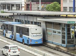 Imbas Demo 11 April, 4 Rute TransJakarta Berhenti Sementara