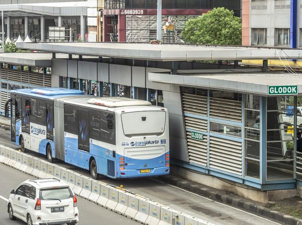 Halte TransJakarta Glodok Akan Dipindah Imbas Pembangunan MRT