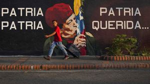 Mengenang Chavez di Tembok Kota
