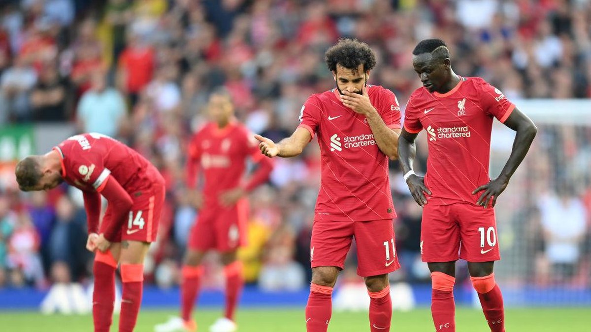 Sadio Mane dan Mohamed Salah absen, Liverpool mejan (Getty Images/Michael Regan)